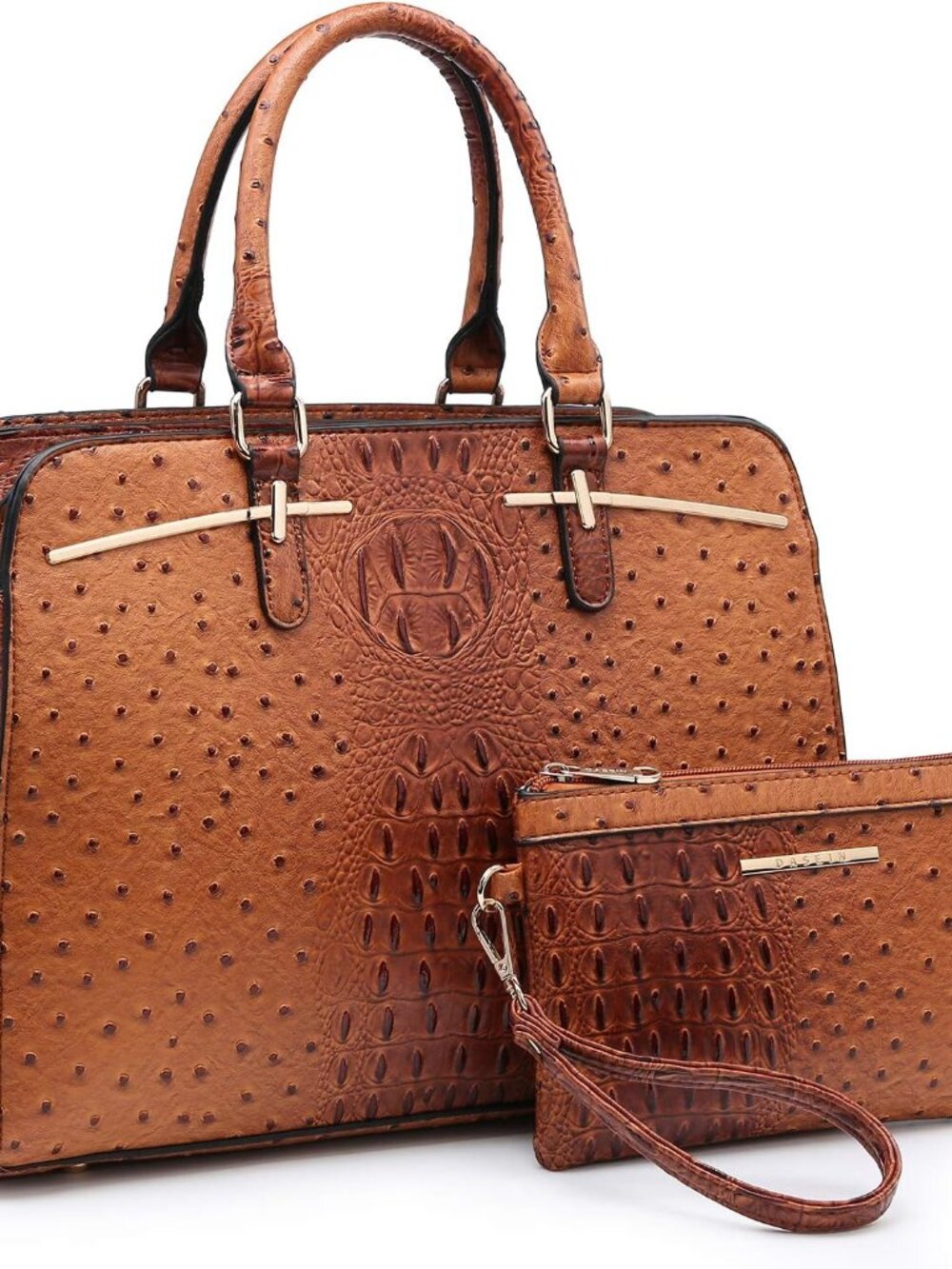 Women Handbag Wallet Tote Shoulder Hobo Bag Top Handle Satchel Purse Set 2pcs wi